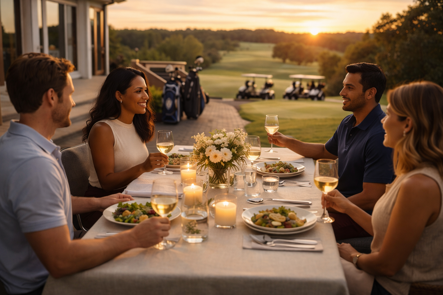 Golf week hospitality