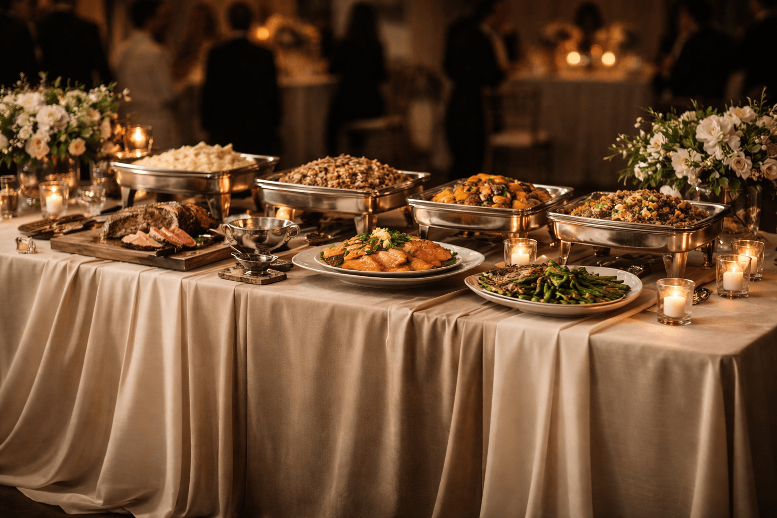 Private dining atmosphere