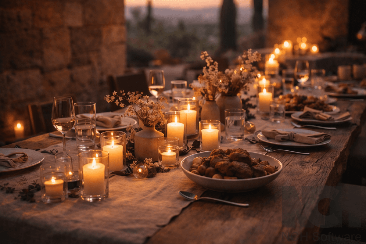 Event table setup