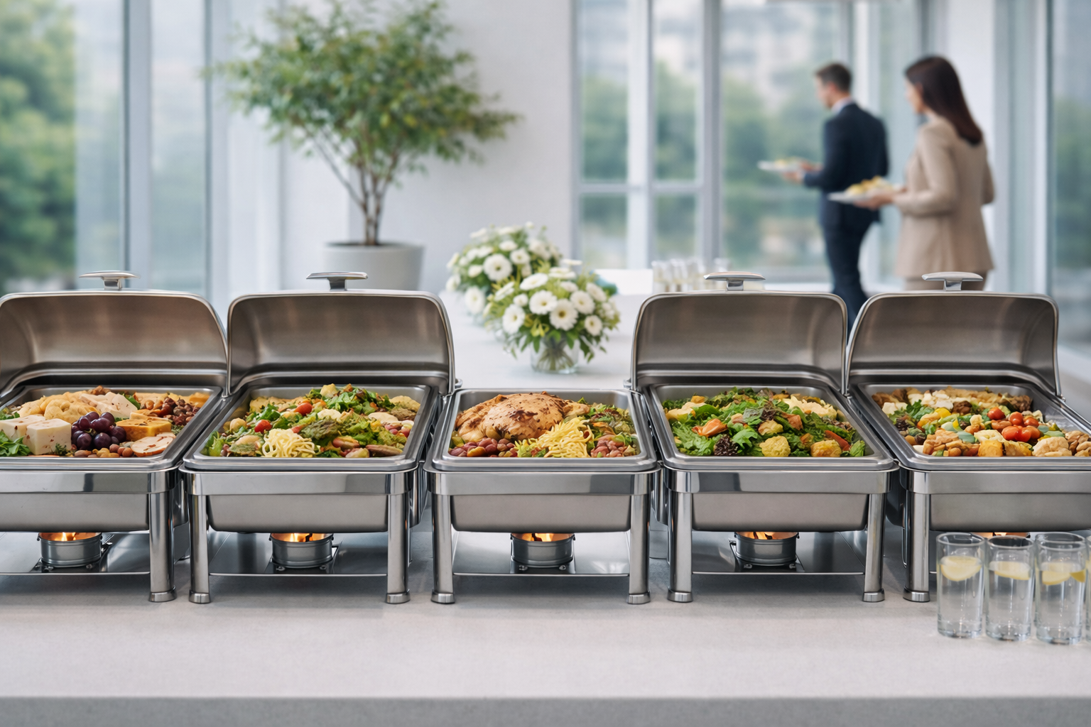 Corporate buffet and service